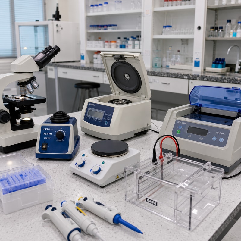 Equipamentos da FacInPro para o curso de Biomedicina
