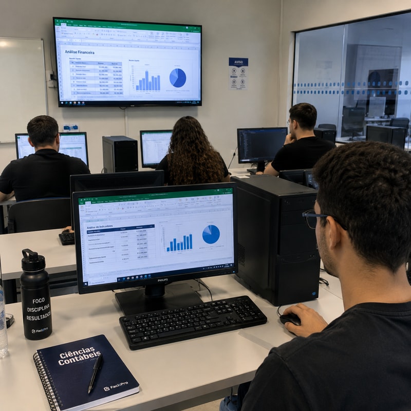 Equipamentos da FacInPro para o curso de Ciências Contábeis