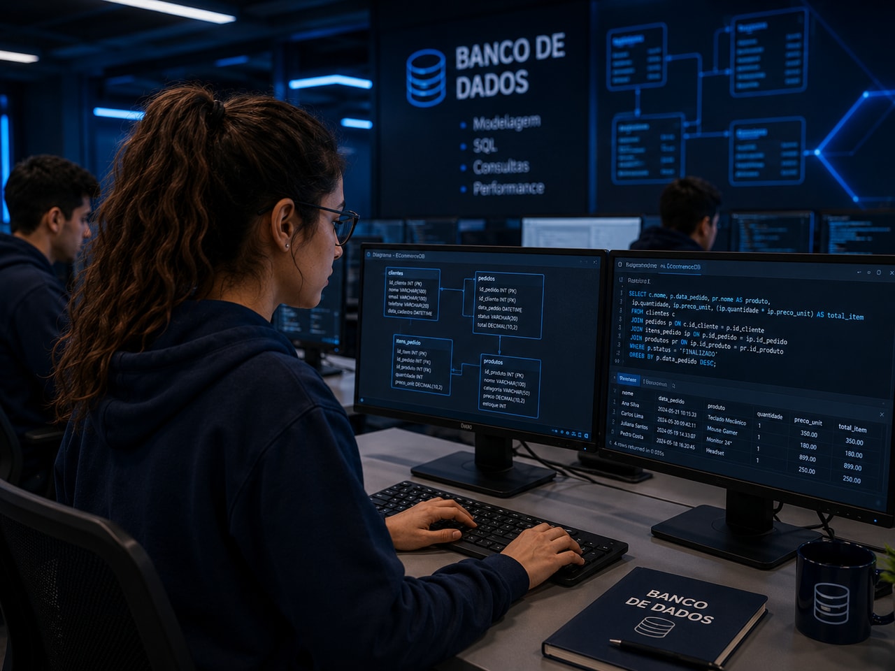 Laboratório de banco de dados da FacInPro