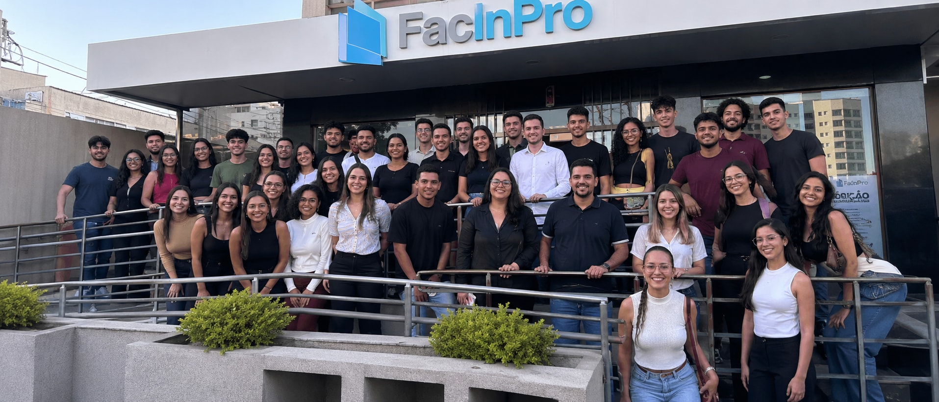 Turma presencial do curso de Ciências Contábeis na FacInPro