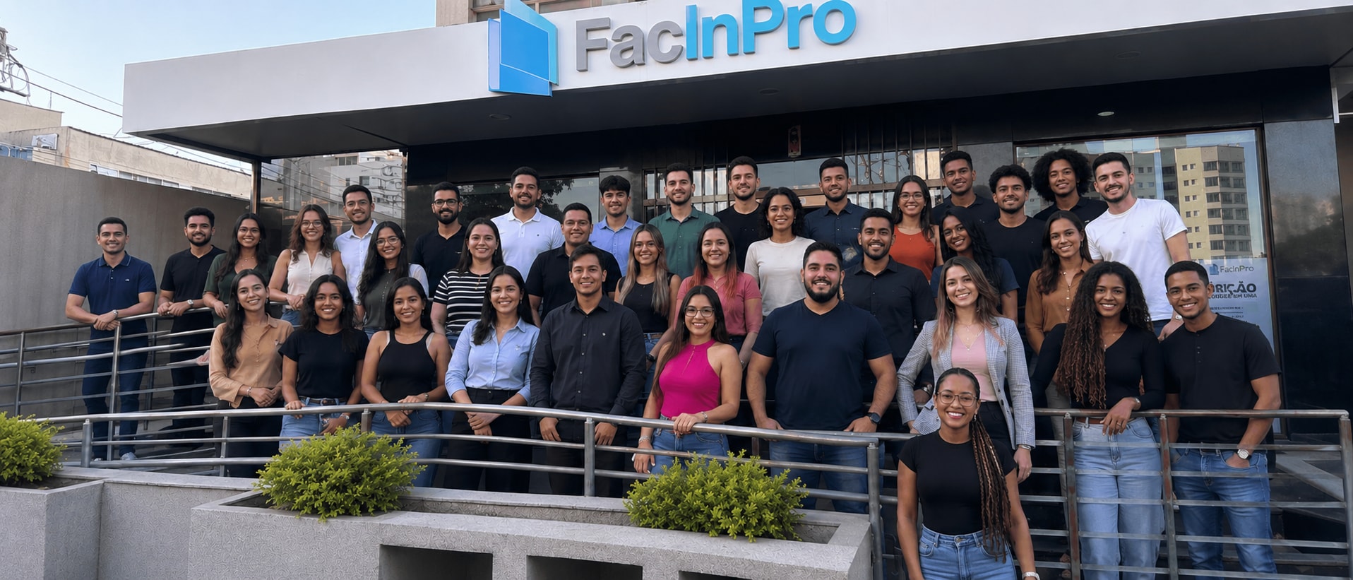 Turma presencial do curso de Estética e Cosmética na FacInPro